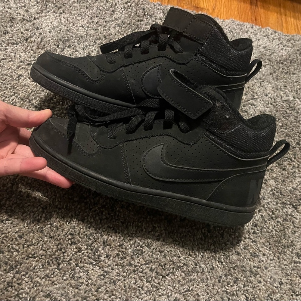 Nike black mids Y3